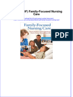 Full Download PDF of (Ebook PDF) Family-Focused Nursing Care All Chapter