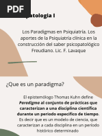 Psicopatologia I