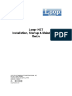 iNET-Installation, Startup & Maintenance Guide