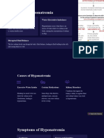 Hyponatremia