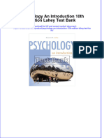 (Download PDF) Psychology An Introduction 10th Edition Lahey Test Bank Full Chapter