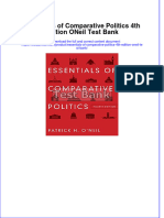 Instant Download PDF Essentials of Comparative Politics 4th Edition ONeil Test Bank Full Chapter