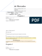 Evaluacion Unidad 2 Gerencia de Mercadeo