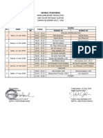 Jadwal Pengawas Pat 2023-2024 Smpi MQ