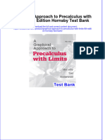 1523instant Download PDF Graphical Approach To Precalculus With Limits 6th Edition Hornsby Test Bank Full Chapter