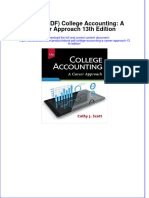 (Ebook PDF) (Ebook PDF) College Accounting: A Career Approach 13th Edition All Chapter