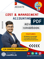 CA Inter Costing Free Revision Batch Material - CA Ganesh Bharadwaj