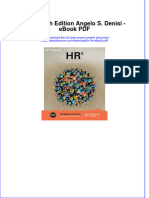 (Ebook PDF) HR, 5E 5th Edition Angelo S. Denisi - Ebook PDF All Chapter