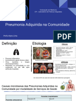 Pneumonia Adquirida Na Comunidade - MEDICINA PP