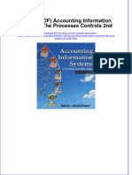 Full Download PDF of (Ebook PDF) Accounting Information Systems The Processes Controls 2nd All Chapter