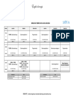 38 - Isge - Emploi Du Temps de La Semaine Du 03 Au 08 Juin 2024