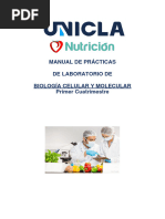 Manual de Prácticas de Laboratorio de Biología Celular Y Molecular Primer Cuatrimestre