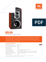 Specification Sheet - ES20 (English EU)