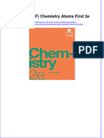 Full Download PDF of (Ebook PDF) Chemistry Atoms First 2e All Chapter