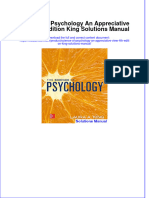 Instant Download PDF Science of Psychology An Appreciative View 4th Edition King Solutions Manual Full Chapter