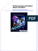 (Download PDF) Principles of Biochemistry 5th Edition Moran Test Bank Full Chapter