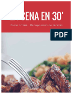 PDF Mini Ebook La Cena en 30 Minutos DD