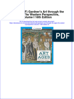 Full Download PDF of (Ebook PDF) Gardner's Art Through The Ages: The Western Perspective, Volume I 16th Edition All Chapter