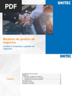 Unidad 3 Empresa y Gestión de Negocios