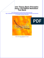 (Download PDF) Microeconomic Theory Basic Principles and Extensions 11th Edition Nicholson Test Bank Full Chapter