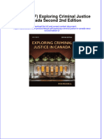 Full Download PDF of (Ebook PDF) Exploring Criminal Justice in Canada Second 2nd Edition All Chapter