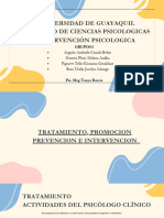 G2. Tratamiento, Promocion Prevencion e Intervencion