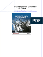 Full Download PDF of (Ebook PDF) International Economics 12th Edition All Chapter