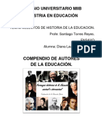 Compendio de Autores