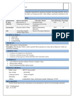 Manoj MECH Resume - WORD