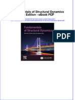 Full Download PDF of Fundamentals of Structural Dynamics 1st Edition - Ebook PDF All Chapter