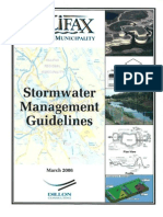 Canada Stormwater Management Guidelines - Halifax