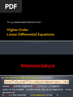 3-Nth Order Linear ODE