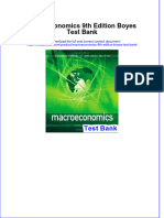 Instant Download PDF Macroeconomics 9th Edition Boyes Test Bank Full Chapter