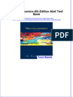 Instant Download PDF Macroeconomics 8th Edition Abel Test Bank Full Chapter