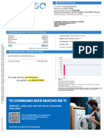 En Esta Factura El Consumo Ha Salido A: Periodo de Facturación: Del 05/12/2023 A 23/12/2023 (19 Días)