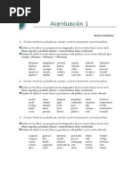 Acentuación 1