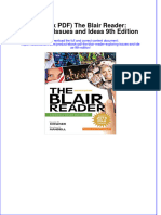 Full Download PDF of (Ebook PDF) The Blair Reader: Exploring Issues and Ideas 9th Edition All Chapter