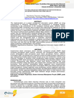 Analisis Kesiapan Organisasi Dan Implementasi Sistem Informasi Manajemen Proyek Pada Perusahaan