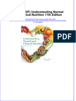 Full Download PDF of (Ebook PDF) Understanding Normal and Clinical Nutrition 11th Edition All Chapter