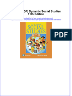 Full Download PDF of (Ebook PDF) Dynamic Social Studies 11th Edition All Chapter