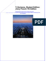 Full Download PDF of (Ebook PDF) Horizons, Student Edition: Introductory French 7th Edition All Chapter