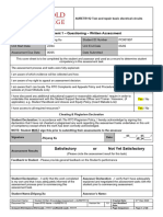 Assessment 1 Student Questioning Written Knowledge Assessment AURETR112 V1