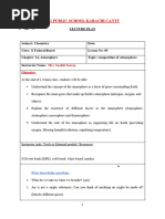 Atmosphere Lesson Plan 1