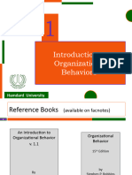 1-Intro To Org Behaviour