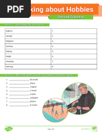 T 1691688985 Esl Talking About Hobbies Gerunds Grammar Activity Sheet Adults A2 - Ver - 1