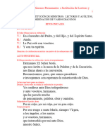 ORDENACIÓN DE DIÁCONOS Y ORDENACIÓN DE Diaconos 2023