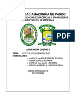 Ii Trabajo de Investigación Costos-Volumen-Utilidad