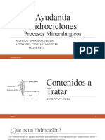 Ayudantía Hidrociclones