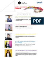 Primer Seminario en Salud Mental PDF Junio