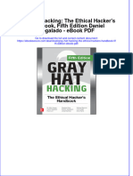 (Ebook PDF) Gray Hat Hacking: The Ethical Hacker's Handbook, Fifth Edition Daniel Regalado - Ebook PDF All Chapter